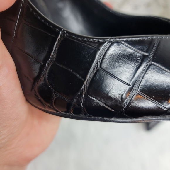 Winnie Harlow pointed toe black stiletto heels. - Picture 10 of 10